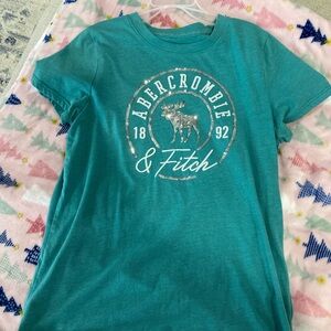 Abercrombie & Fitch Kids Teal Graphic Tee